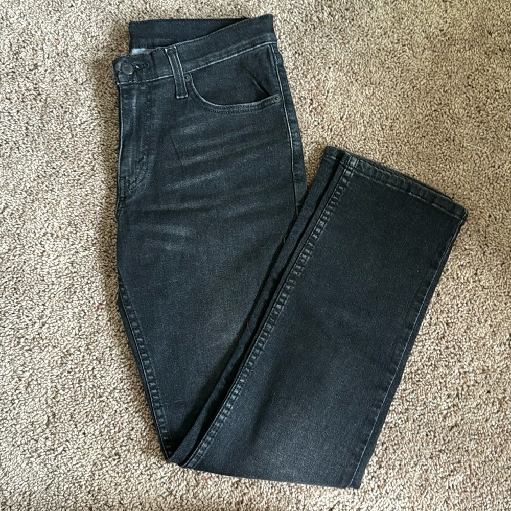NWT Mens Levi’s 511 slim stretch black jeans 33x30